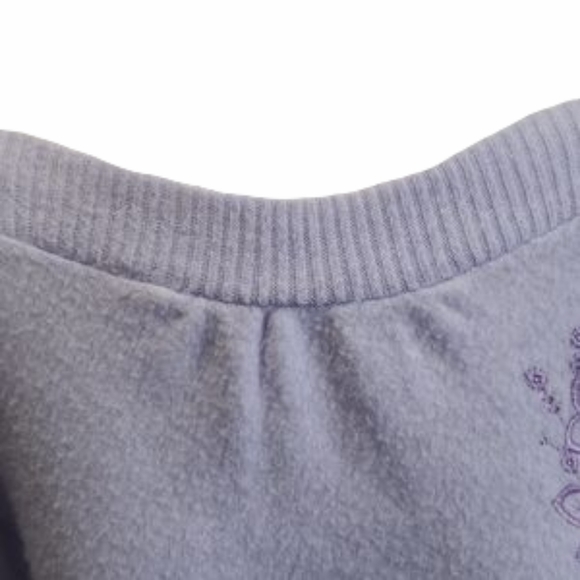 VARIETY Purple Boatneck Embroidered Sweater sizeM - Picture 11 of 13